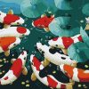 Colorful Koi Fish Animals Paint By Numbers