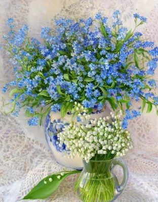 Lily Of the Valley Flowers  Flowers Paint By Numbers