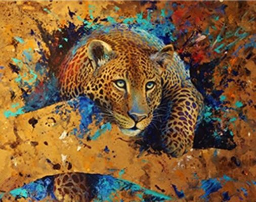 Leopard Big Cats Animals Paint By Numbers