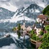 Hallstatt Austria paint by numbers