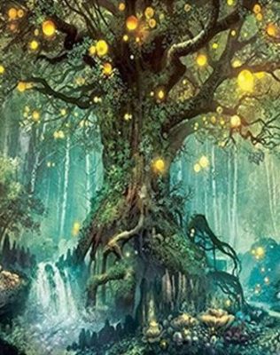 Magic Tree paint by numbers