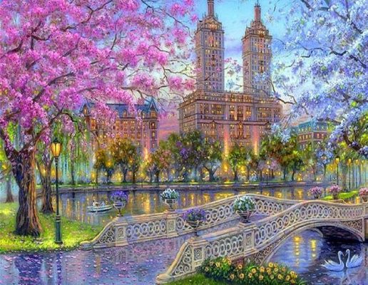 New York Central Park Cities Paint By Numbers