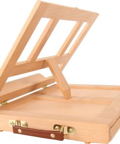 Wooden Easel For Canvases And Panels