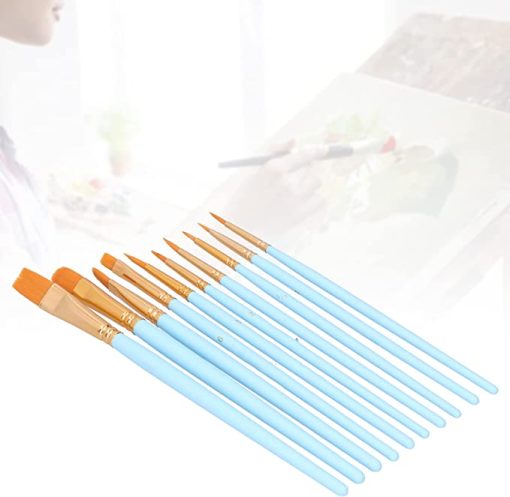 Blue brushes