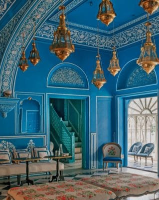 Bar Palladio Jaipur India paint by numbers