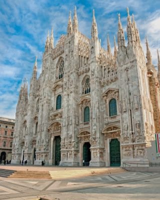 Duomo Di Milano Italy Paint by numbers