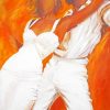 Tango Dancers paint by numbers