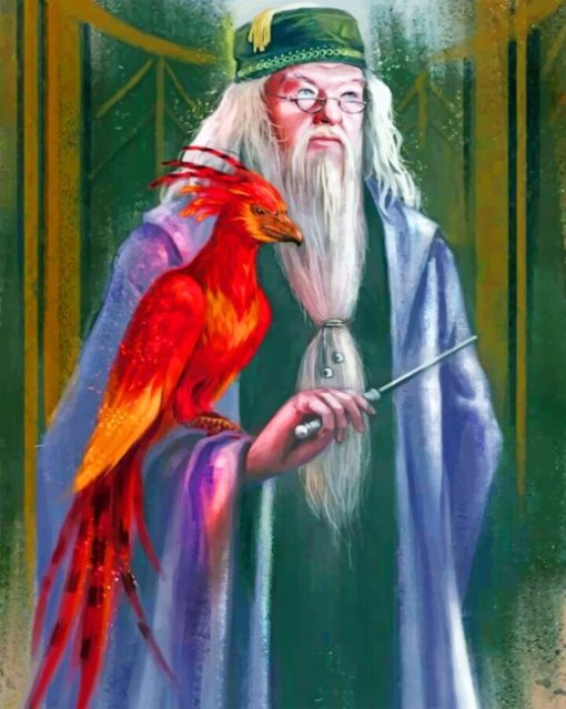 Professor Albus Dumbledore Paint by numbers