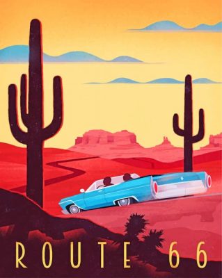 retro-route-66-paint-by-numbers