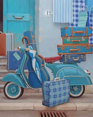 vintage-scoooter-and-bags-paint-by-number