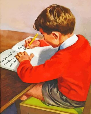 vintage-boy-studying-paint-by-number