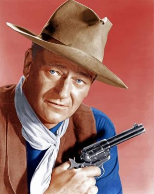 john-wayne-paint-by-numbers