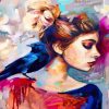 woman-and-bird-paint-by-numbers