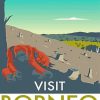 Borneo Poster Paint By Number