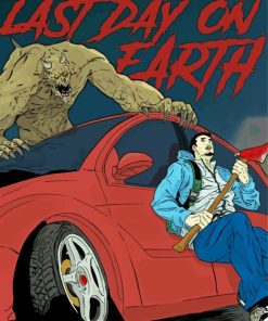 Last Day On Earth Poster Art Paint By Number
