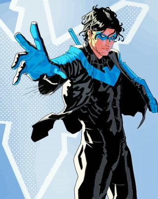 Nightwing Paint By Number