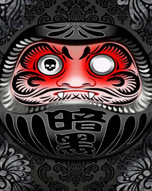The Daruma Doll Paint By Number