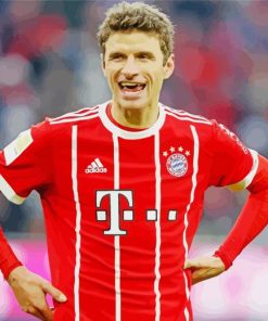 The German Thomas Muller Paint By Number