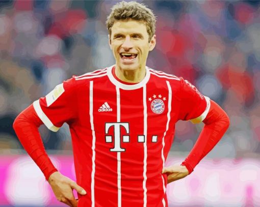 The German Thomas Muller Paint By Number