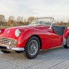 Classic Triumph TR3A Car Paint By Number