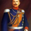 Kaiser Wilhelm II Portrait Paint By Number