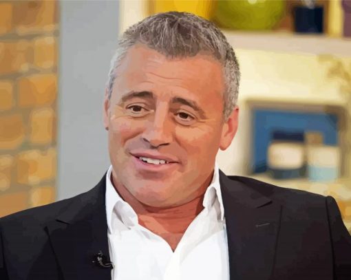 The Actor Matt Leblanc Paint By Number