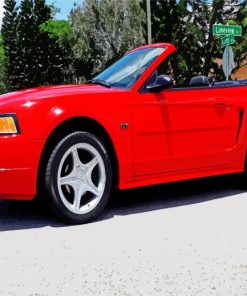 2000 Ford Mustang Gt Paint By Number