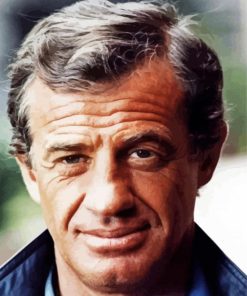 Actor Jean Paul Belmondo Paint By Number