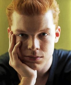 Actor Cameron Monaghan Paint By Number