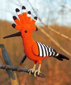 Aesthetic Hoopoe Paint By Number