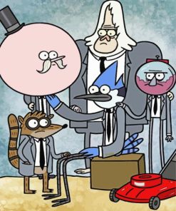 Aesthetic Regular Show Paint By Number