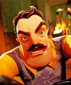 Aesthetic Hello Neighbor Art Paint By Number