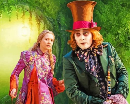 Alice Through The Looking Glass Paint By Number