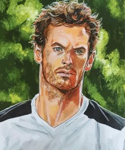 Andy Murray Art Paint By Number