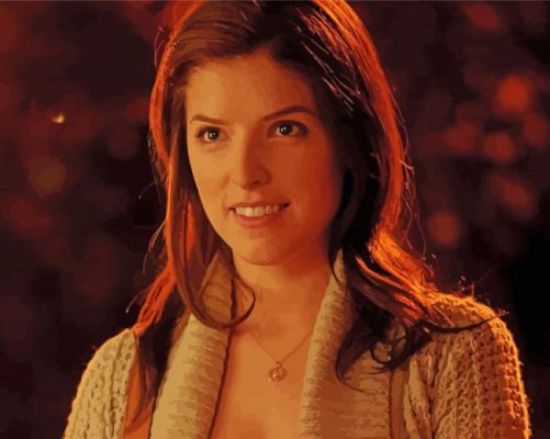 Anna Kendrick Paint By Number