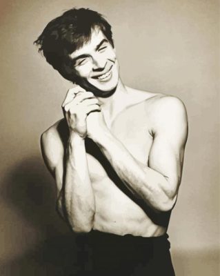 Ballet Dancer Rudolf Nureyev Paint By Number