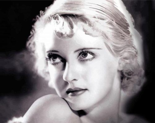 Bette Davis Paint By Number