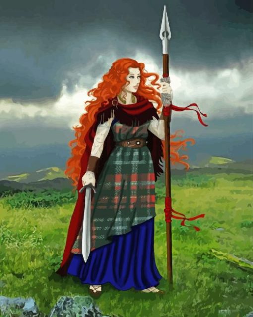 Boudica Queen Paint By Number