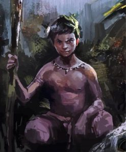 Boy Tribe Paint By Number