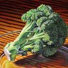 Broccoli Vegetable Paint By Number