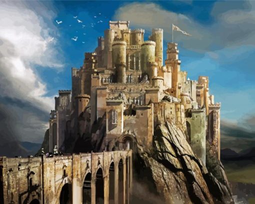 Camelot Castle Paint By Number