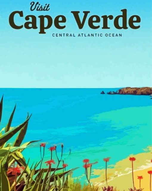 Cape Verde Islands Paint By Number