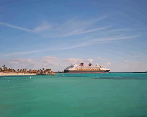 Castaway Cay Bahamas Paint By Number