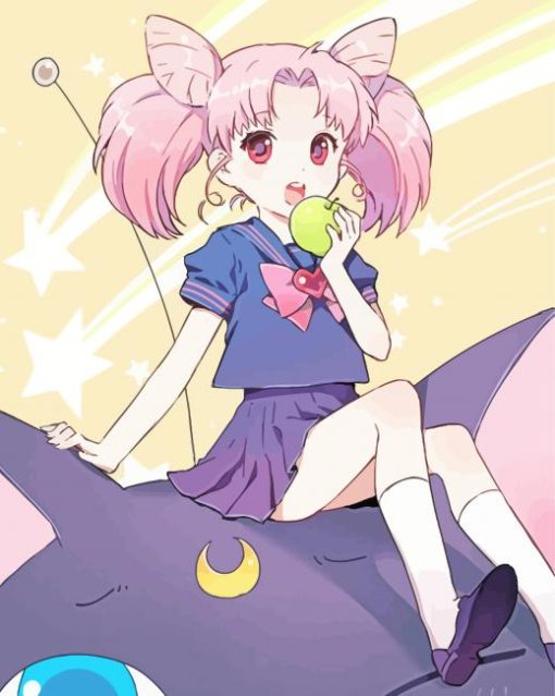 Chibiusa From Sailor Moon Paint By Number