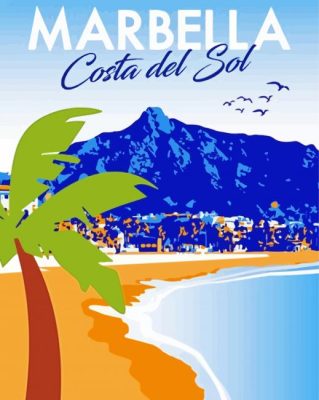 Costa Del Sol Art Paint By Number