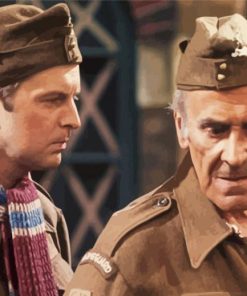 Dads Army Characters Paint By Number