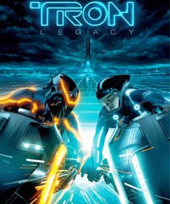 Disney Tron Legacy Movie Paint By Number
