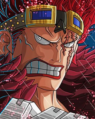 Eustass Kid Anime Character Paint By Number