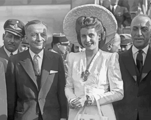 Eva Peron First Lady Of Argentina Paint By Number