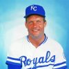 Former Baseball Player George Brett Paint By Number